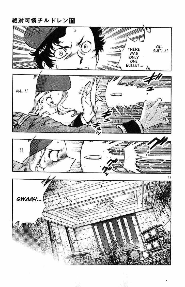 Zettai Karen Children Chapter 96 page 11 - Chapter 96: Black Phantom (2)