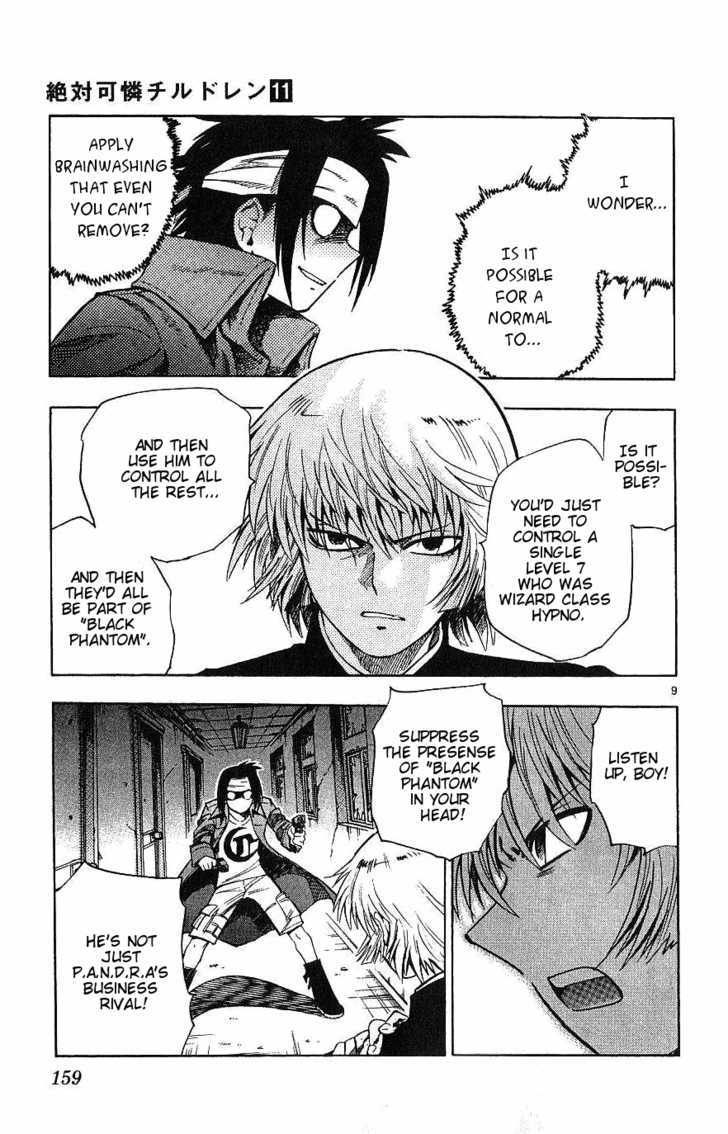 Zettai Karen Children Chapter 97 page 9 - Chapter 97: Black Phantom (3)