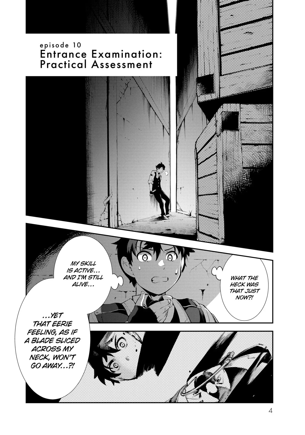 Zettai ni Damage wo Ukenai Skill wo Moratta node, Boukensha to shite Musou shite miru Chapter 10 page 2 - Chapter 10: Entrance Examination: Practical Assessment