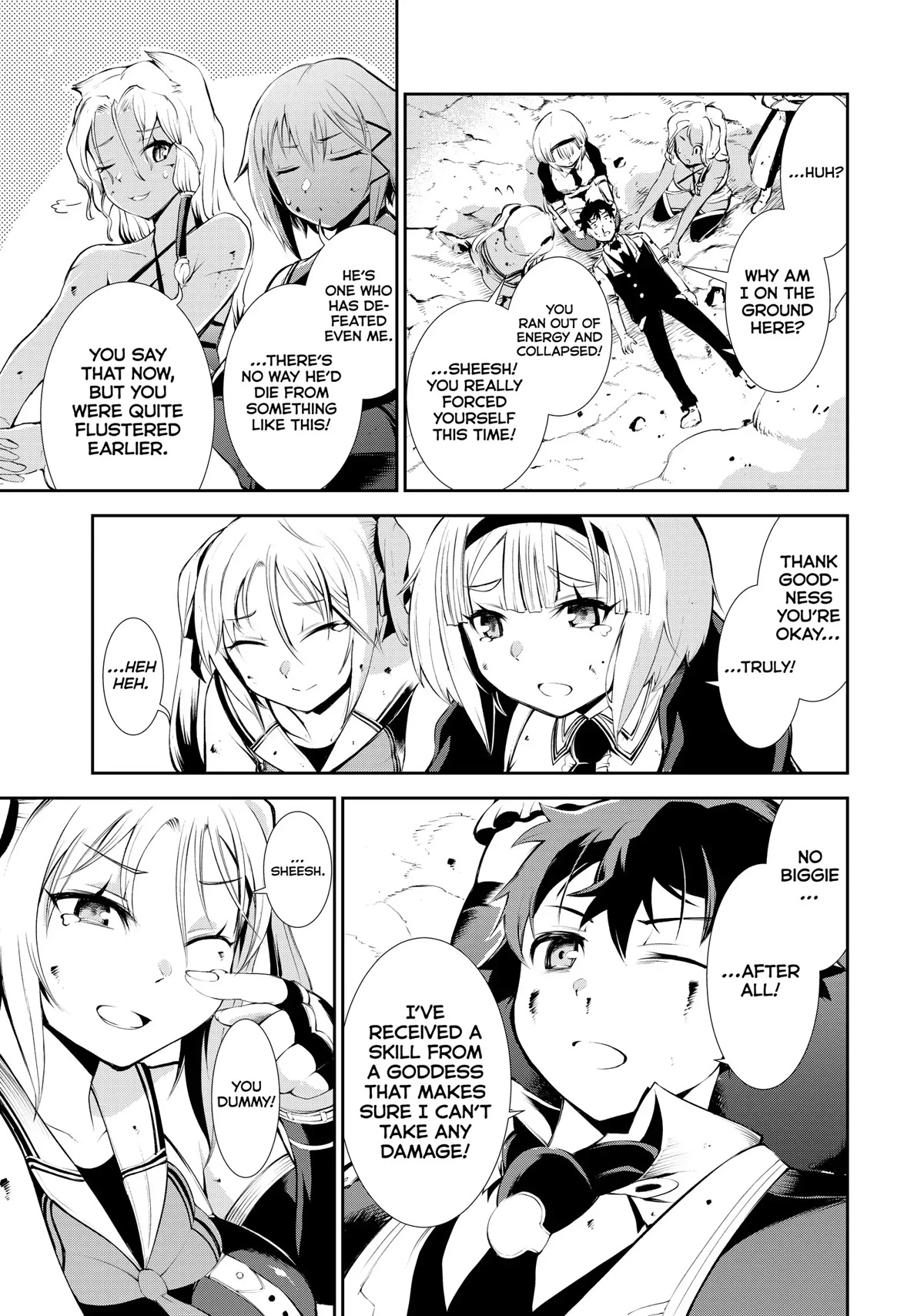 Zettai ni Damage wo Ukenai Skill wo Moratta node, Boukensha to shite Musou shite miru Chapter 17 page 32 - Chapter 17: Haruto Riva [END]