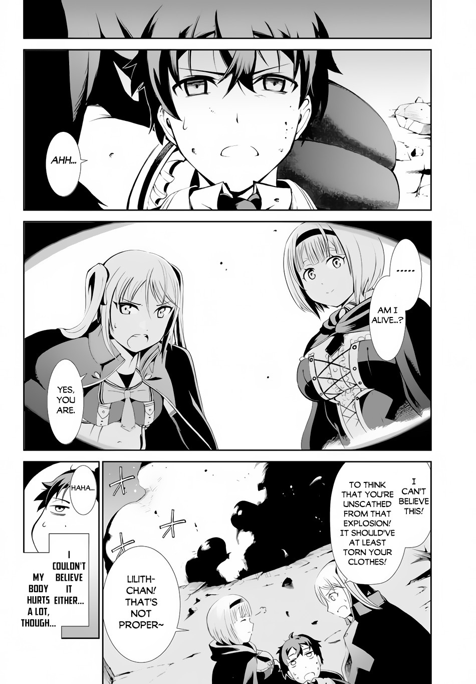 Zettai ni Damage wo Ukenai Skill wo Moratta node, Boukensha to shite Musou shite miru Chapter 2.2 page 20 - Chapter 2.2
