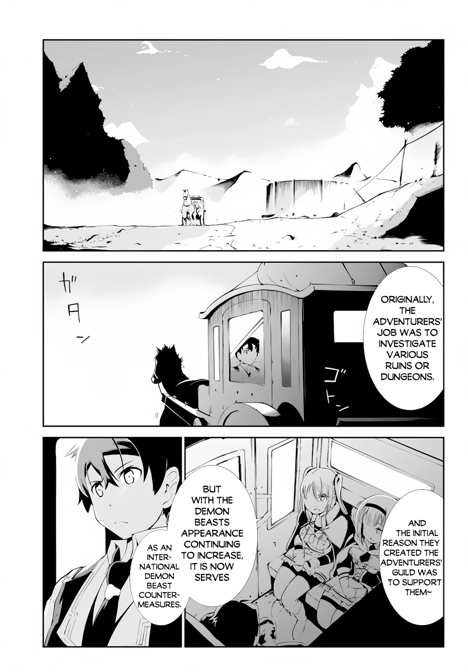 Zettai ni Damage wo Ukenai Skill wo Moratta node, Boukensha to shite Musou shite miru Chapter 3 page 18 - Chapter 3: The Adventurers