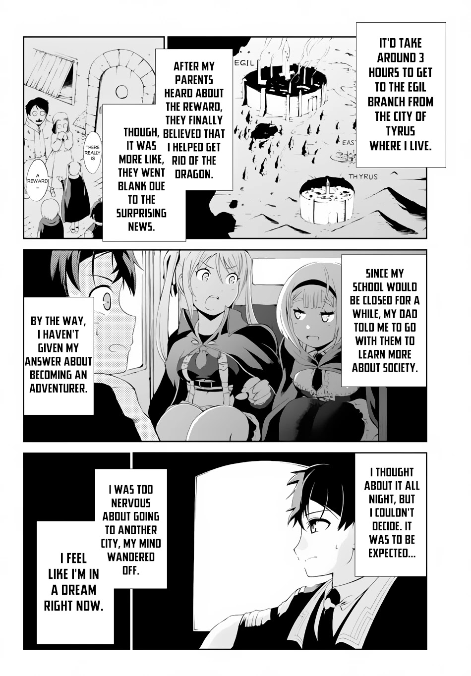 Zettai ni Damage wo Ukenai Skill wo Moratta node, Boukensha to shite Musou shite miru Chapter 3 page 19 - Chapter 3: The Adventurers