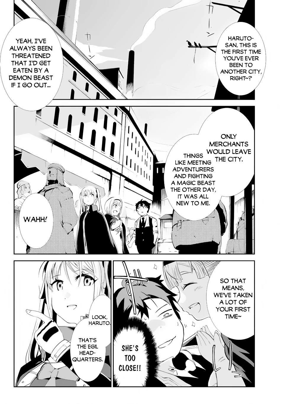 Zettai ni Damage wo Ukenai Skill wo Moratta node, Boukensha to shite Musou shite miru Chapter 3 page 21 - Chapter 3: The Adventurers