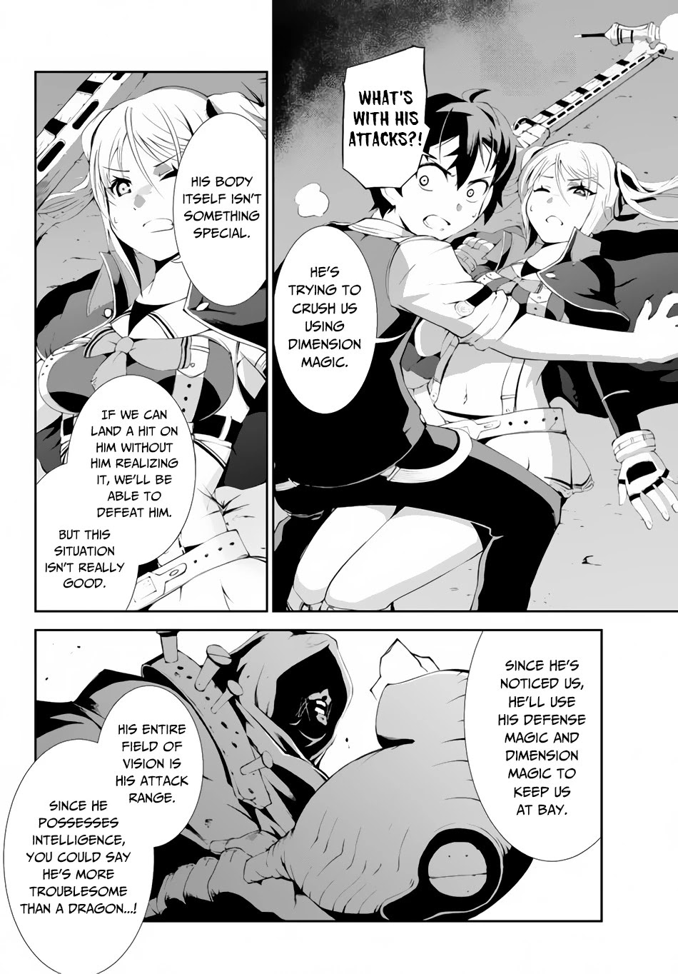 Zettai ni Damage wo Ukenai Skill wo Moratta node, Boukensha to shite Musou shite miru Chapter 5.1 page 9 - Chapter 5.1: Dimension Eater