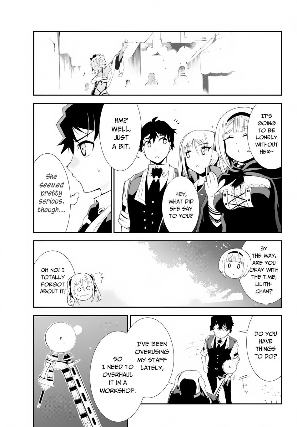 Zettai ni Damage wo Ukenai Skill wo Moratta node, Boukensha to shite Musou shite miru Chapter 7.1 page 14 - Chapter 7.1