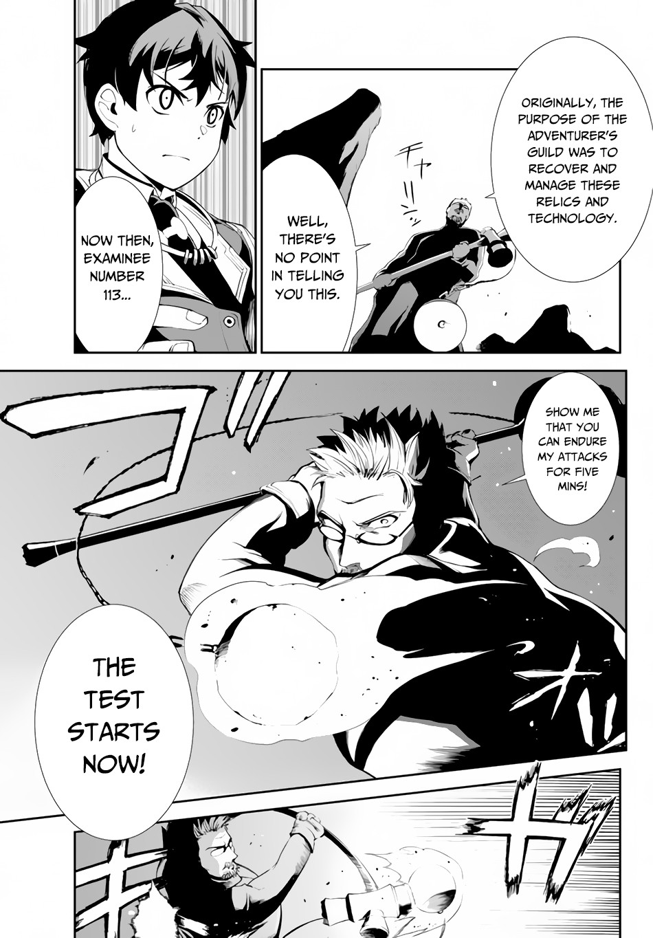 Zettai ni Damage wo Ukenai Skill wo Moratta node, Boukensha to shite Musou shite miru Chapter 8.1 page 14 - Chapter 8.1: Entrance Exam Practical Test: Basics