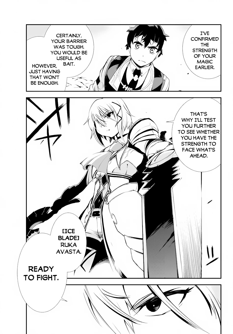 Zettai ni Damage wo Ukenai Skill wo Moratta node, Boukensha to shite Musou shite miru Chapter 9 page 26 - Chapter 9: Omen