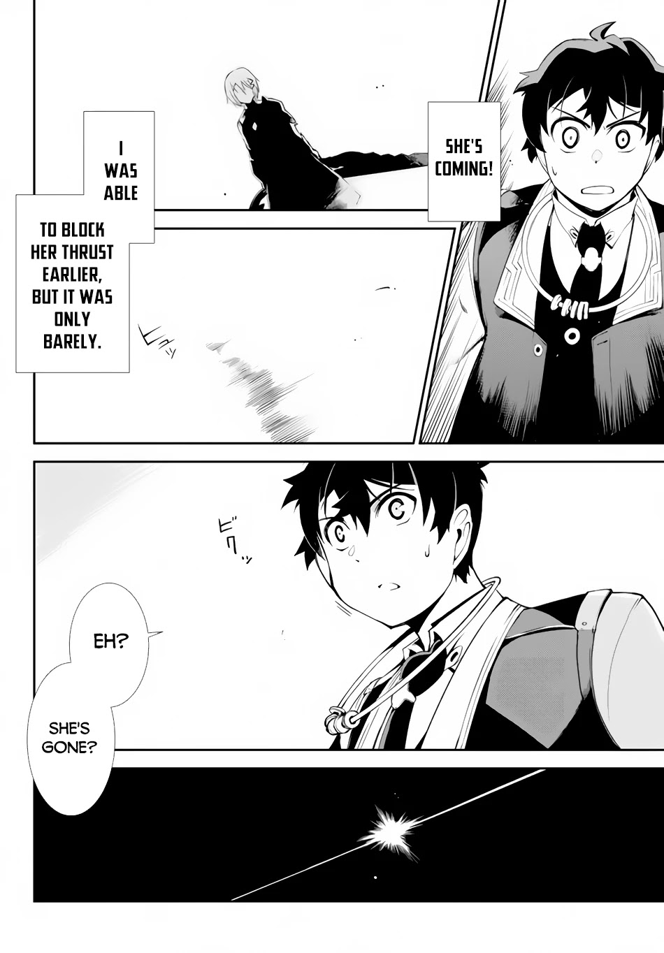 Zettai ni Damage wo Ukenai Skill wo Moratta node, Boukensha to shite Musou shite miru Chapter 9 page 27 - Chapter 9: Omen