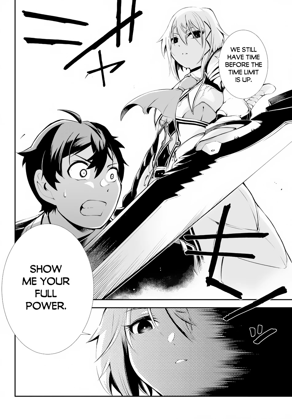 Zettai ni Damage wo Ukenai Skill wo Moratta node, Boukensha to shite Musou shite miru Chapter 9 page 33 - Chapter 9: Omen