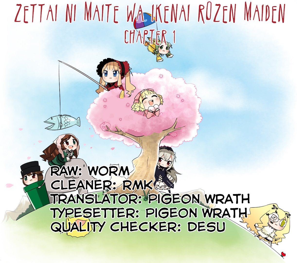 Zettai ni Maite wa Ikenai Rozen Maiden Chapter 1 page 13 - Chapter 1