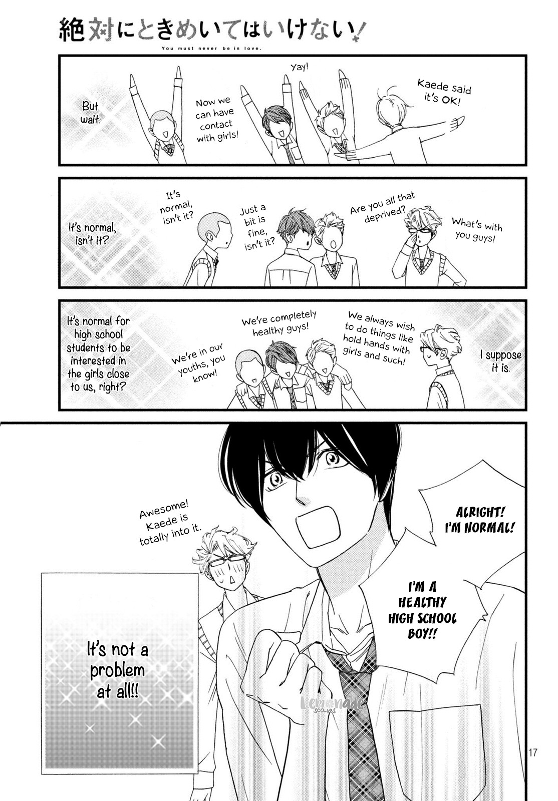 Zettai ni Tokimeite wa Ikenai! Chapter 11 page 19 - Chapter 11: Borderline