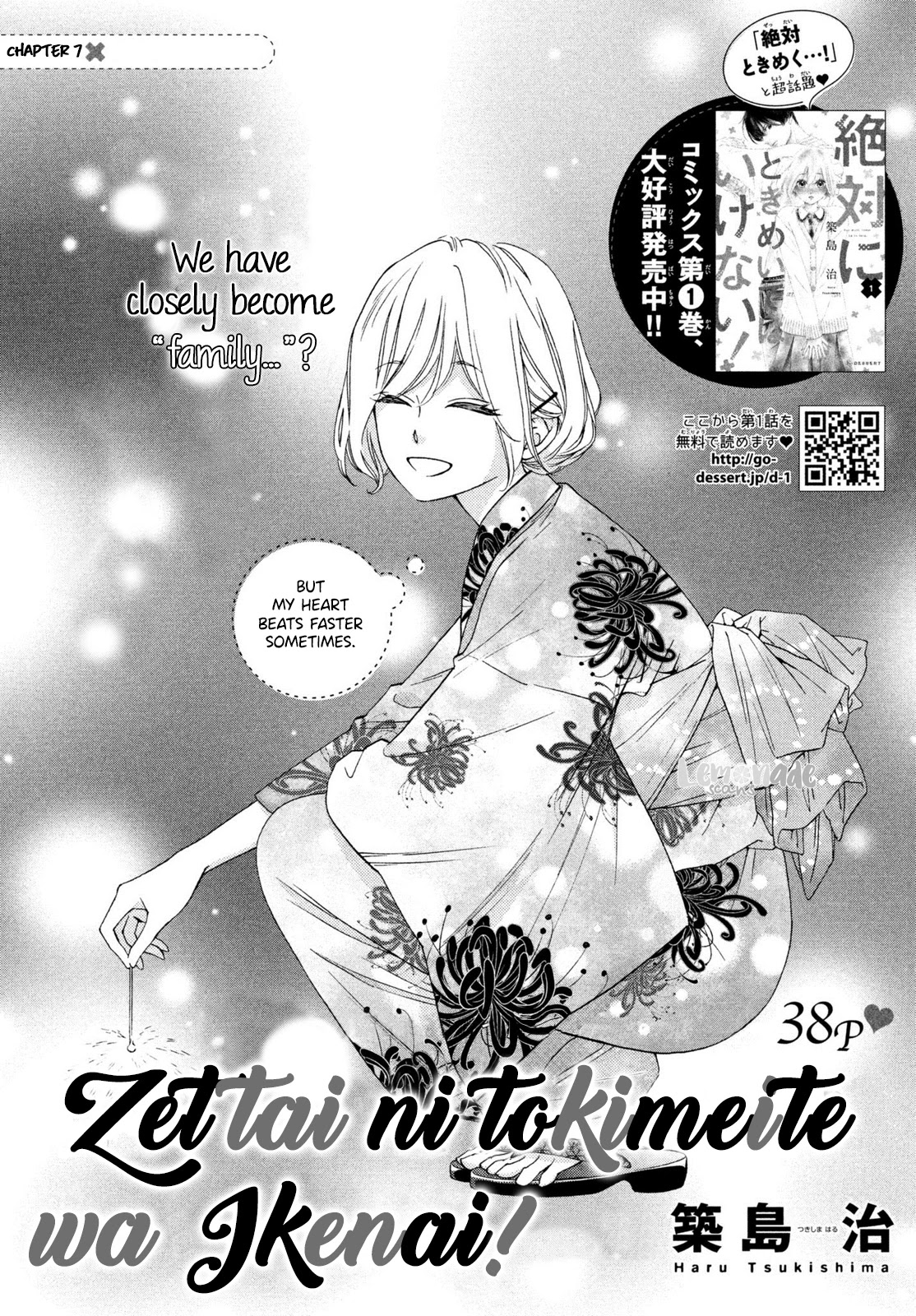 Zettai ni Tokimeite wa Ikenai! Chapter 7 page 2 - Chapter 7