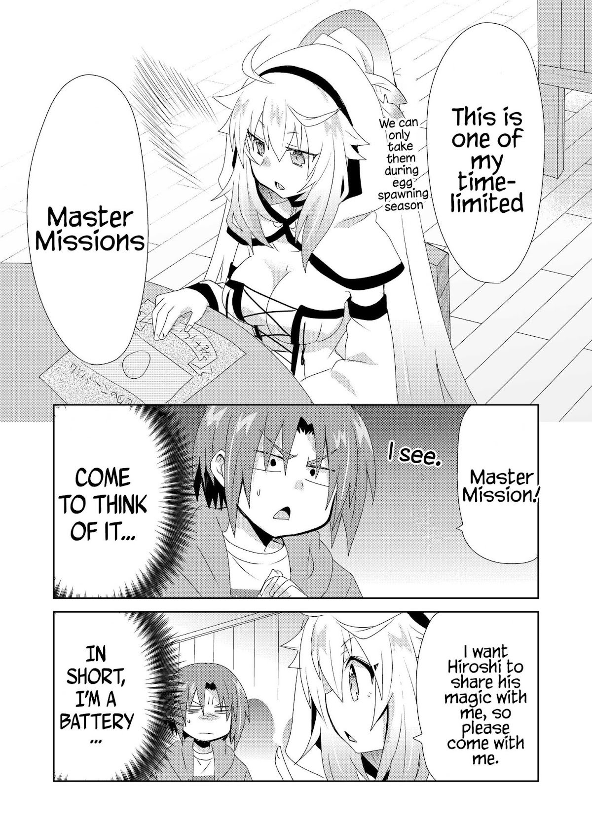 Zettai ni Yatte wa Ikenai Isekai Shoukan Chapter 10 page 7 - Chapter 10: Concerning the First Master Mission, Part One