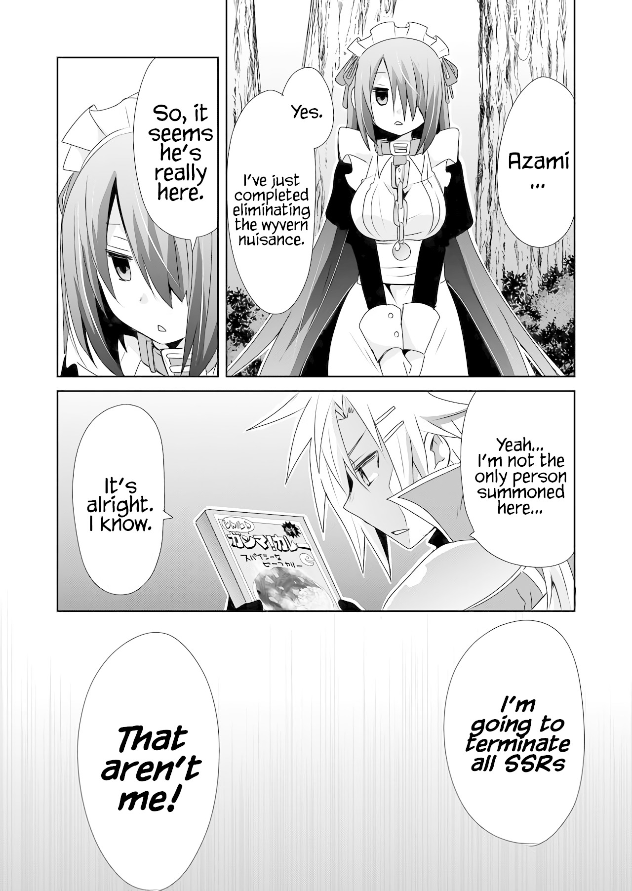 Zettai ni Yatte wa Ikenai Isekai Shoukan Chapter 11 page 15 - Chapter 11: Concerning the First Master Mission, Part Two