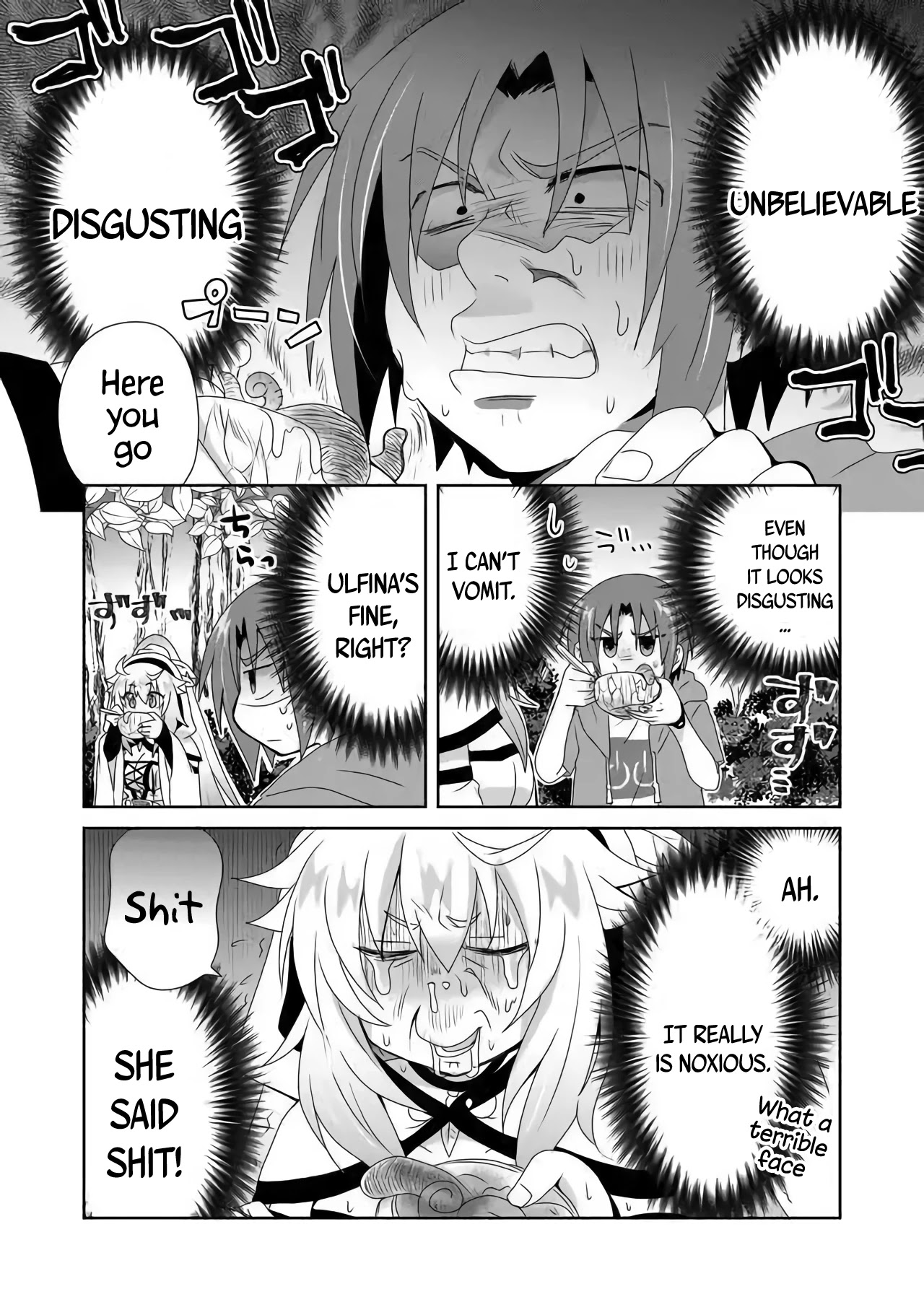 Zettai ni Yatte wa Ikenai Isekai Shoukan Chapter 13 page 8 - Chapter 13: Concerning Camping, Traveling, and Training