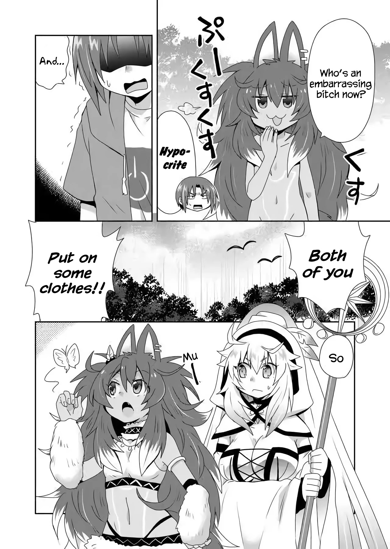 Zettai ni Yatte wa Ikenai Isekai Shoukan Chapter 15 page 4 - Chapter 15: Concerning the Start of a Catfight