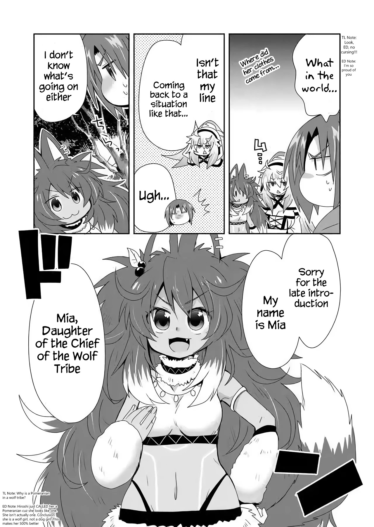 Zettai ni Yatte wa Ikenai Isekai Shoukan Chapter 15 page 5 - Chapter 15: Concerning the Start of a Catfight