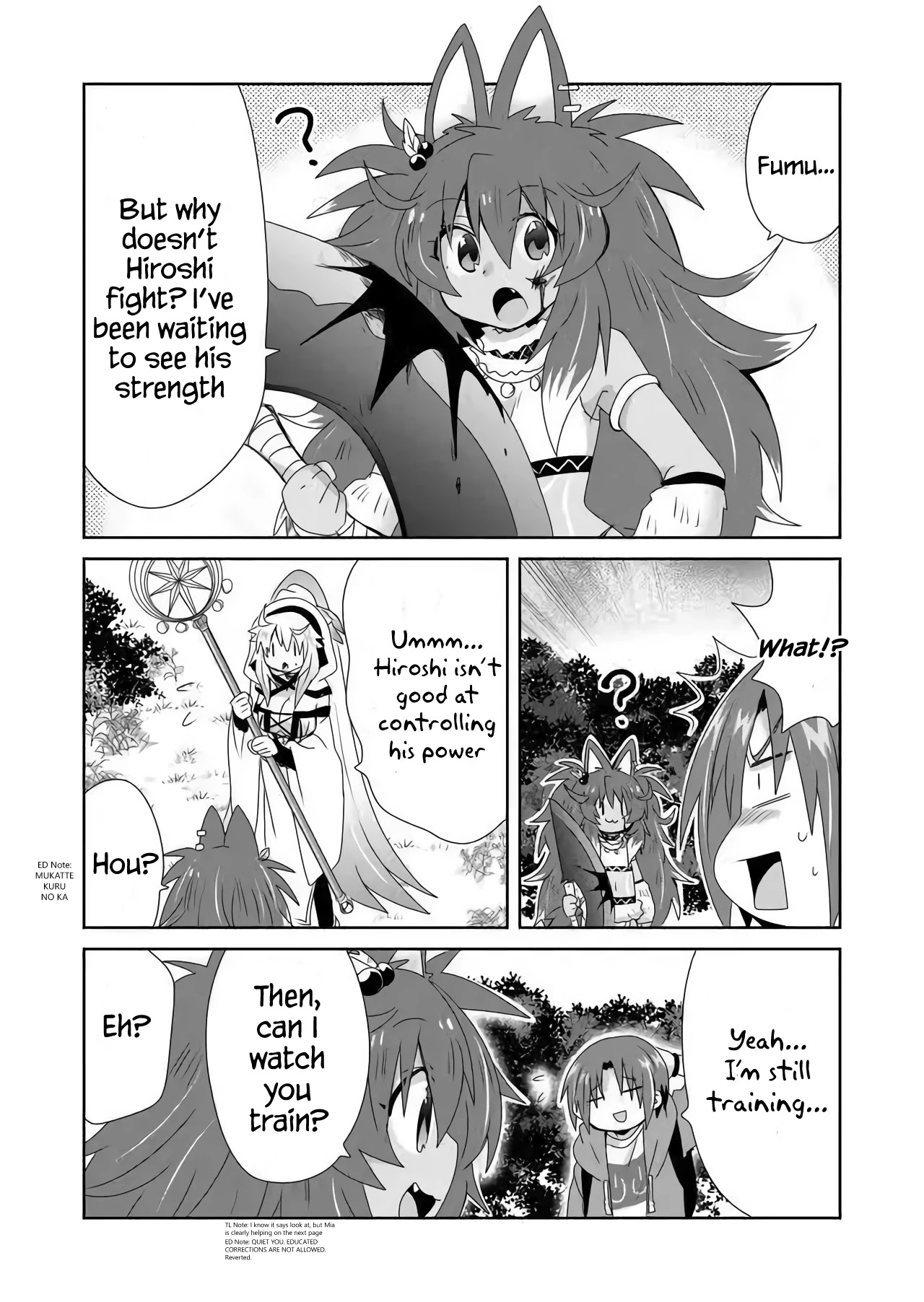 Zettai ni Yatte wa Ikenai Isekai Shoukan Chapter 16 page 6 - Chapter 16: Concerning Powers That Are Hard to Control