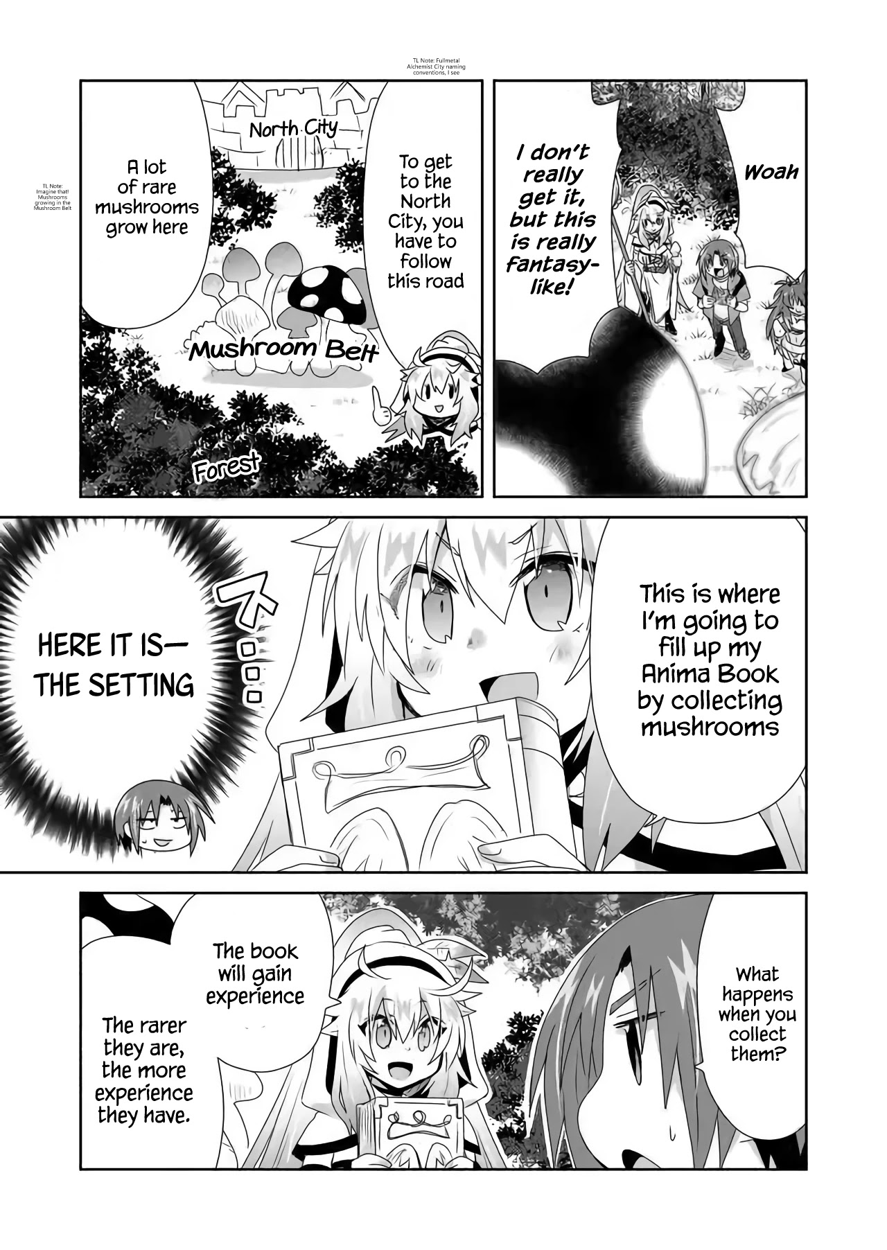 Zettai ni Yatte wa Ikenai Isekai Shoukan Chapter 18 page 7 - Chapter 18: Concerning a Mushroom Party