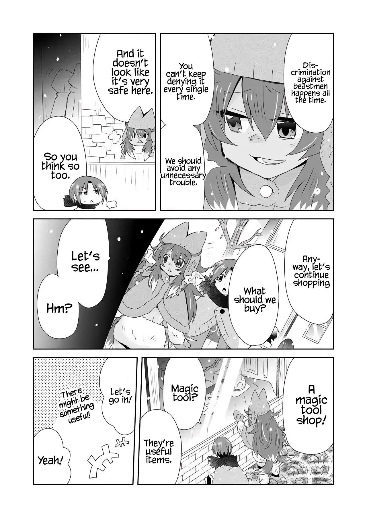 Zettai ni Yatte wa Ikenai Isekai Shoukan Chapter 19 page 12 - Chapter 19: Concerning Our Arrival in the North City