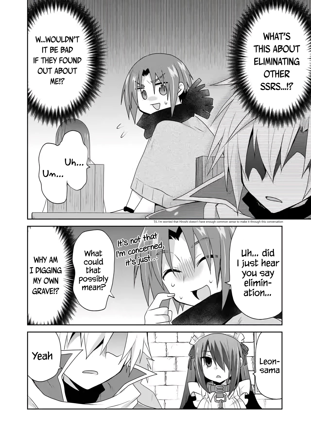 Zettai ni Yatte wa Ikenai Isekai Shoukan Chapter 24 page 2 - Chapter 24: Concerning the Two SSRs