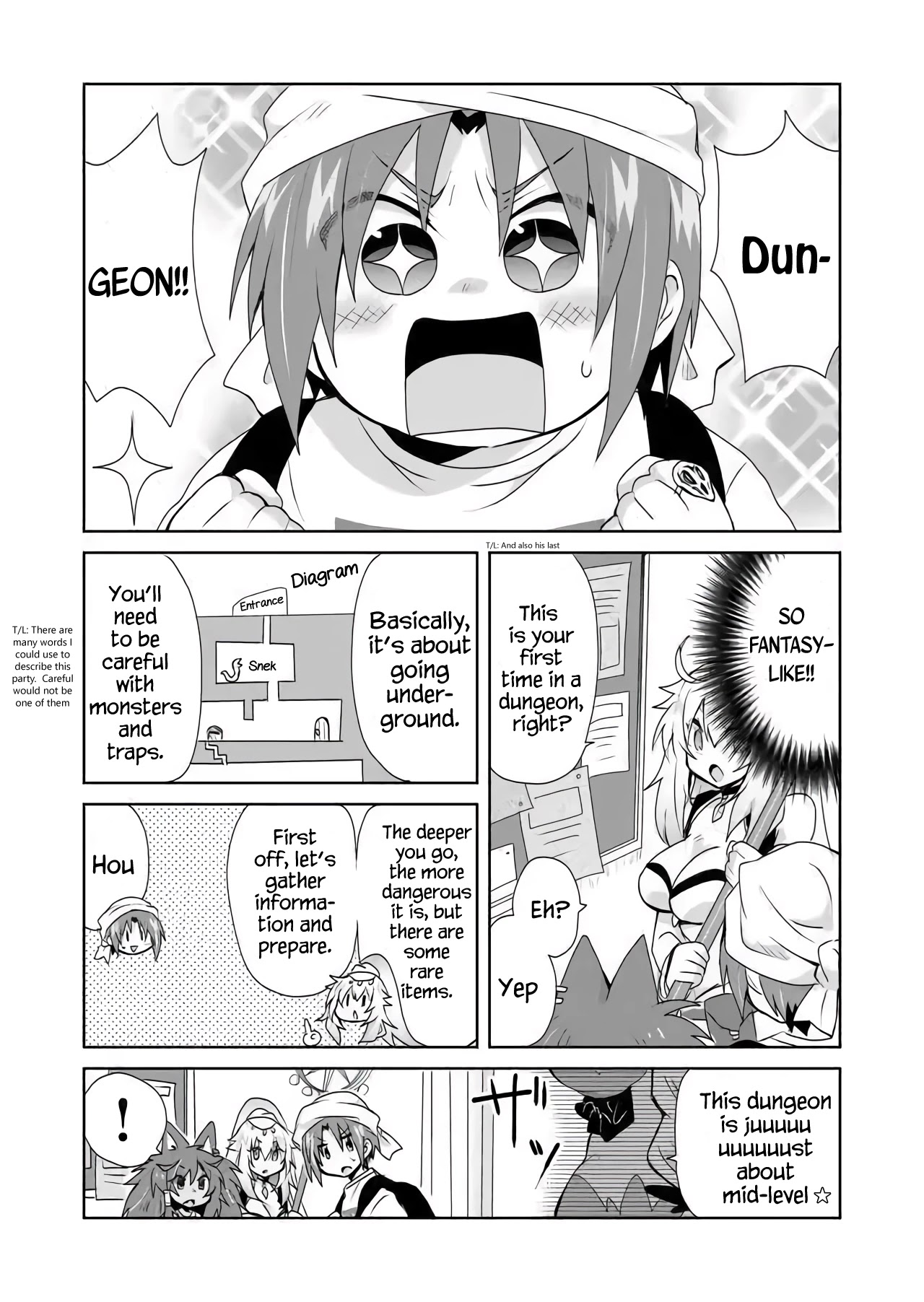 Zettai ni Yatte wa Ikenai Isekai Shoukan Chapter 28 page 2 - Chapter 28: Concerning Our First Dungeon