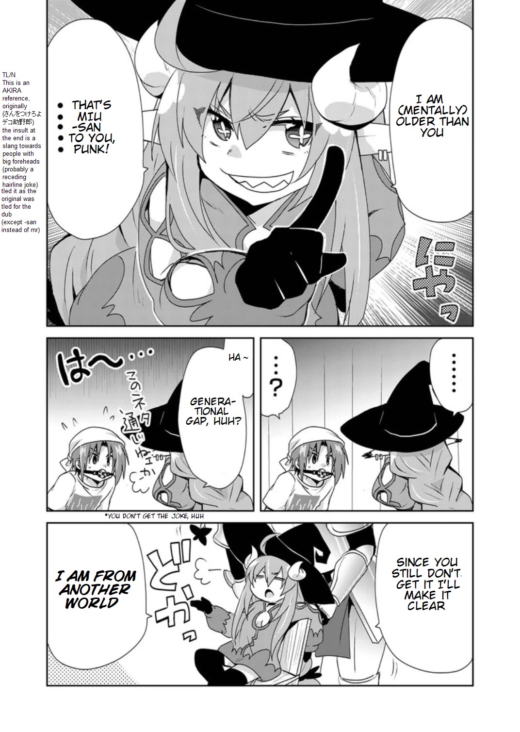 Zettai ni Yatte wa Ikenai Isekai Shoukan Chapter 35 page 5 - Chapter 35: Concerning Mei's story