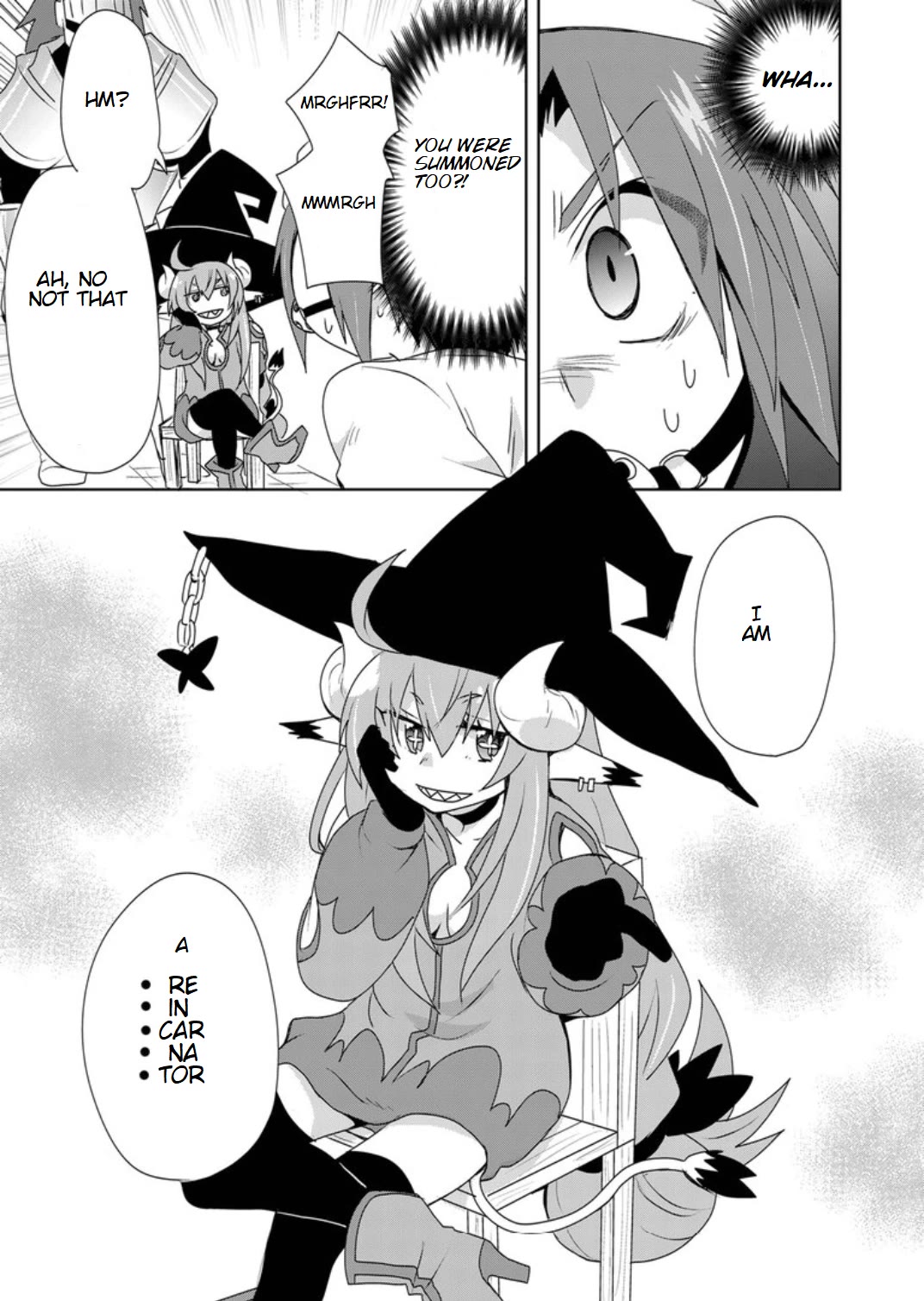 Zettai ni Yatte wa Ikenai Isekai Shoukan Chapter 35 page 6 - Chapter 35: Concerning Mei's story