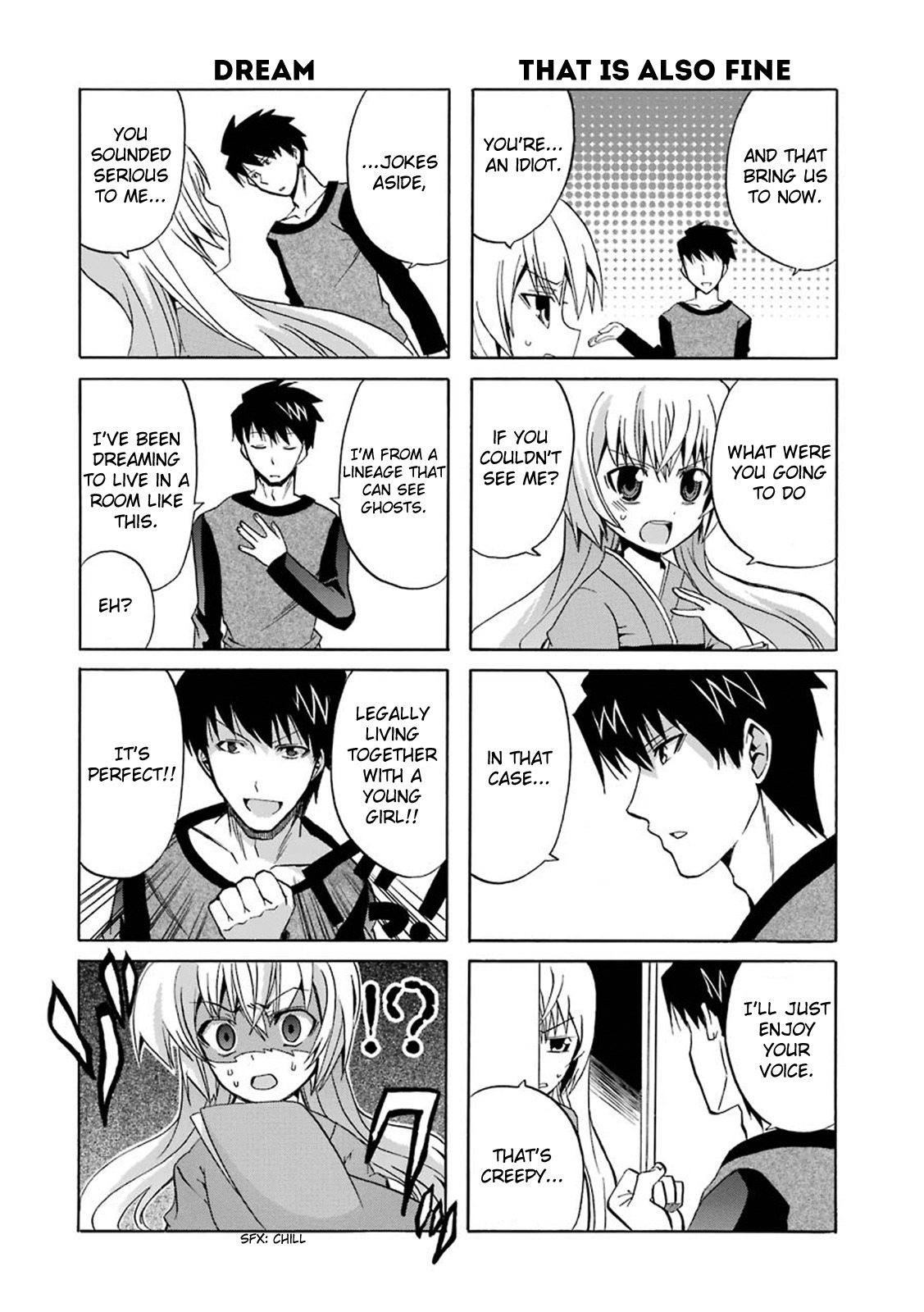 Zettai Reiiki Chapter 1 page 13 - Chapter 1 : A Ghost and a Pervert in a Room