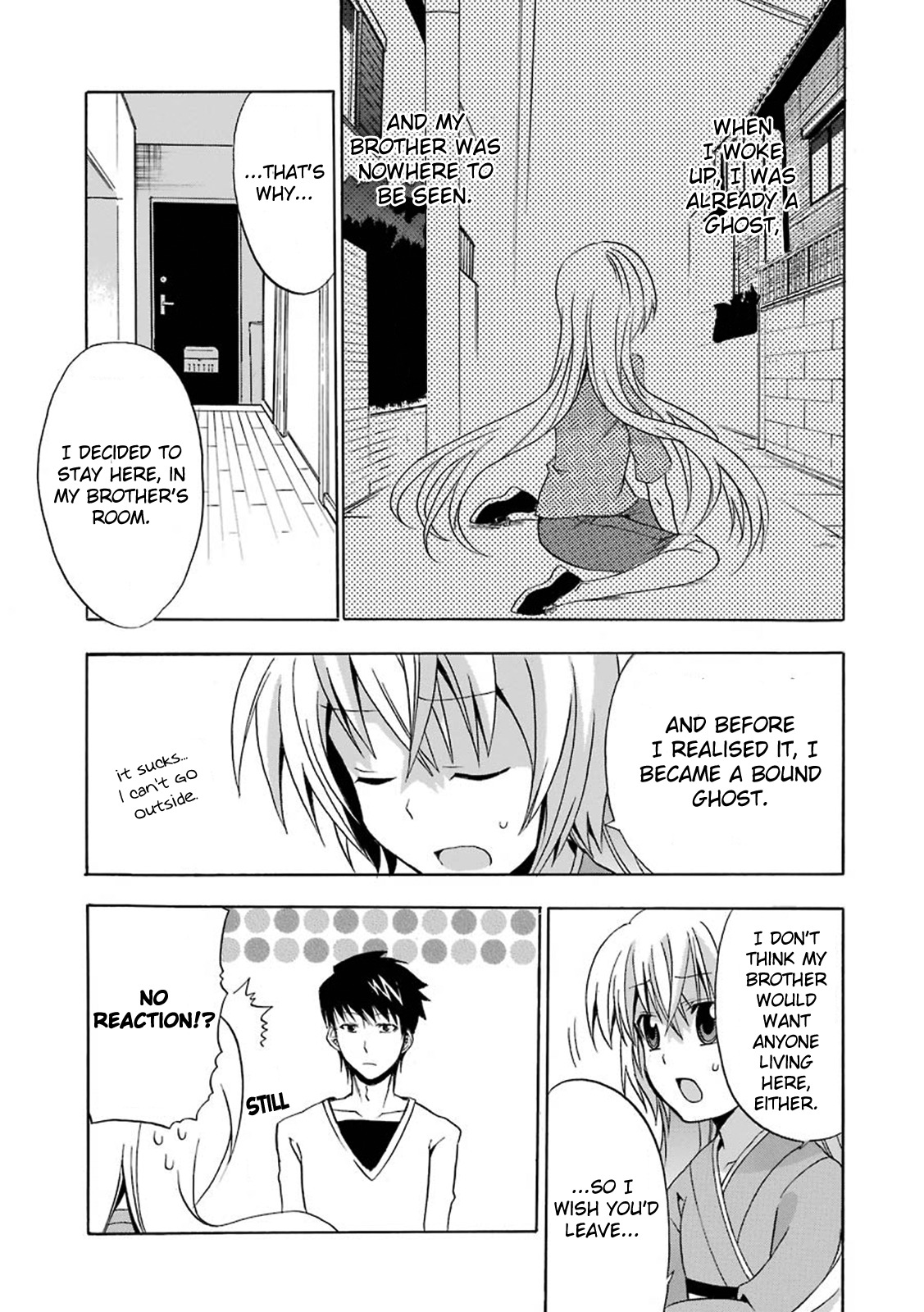 Zettai Reiiki Chapter 1 page 22 - Chapter 1 : A Ghost and a Pervert in a Room