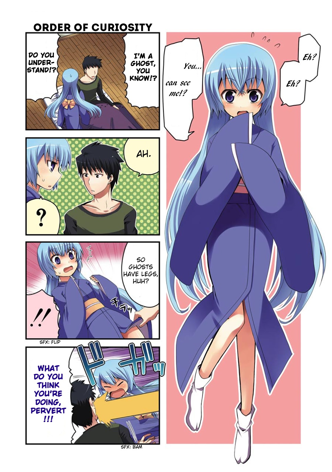 Zettai Reiiki Chapter 1 page 9 - Chapter 1 : A Ghost and a Pervert in a Room