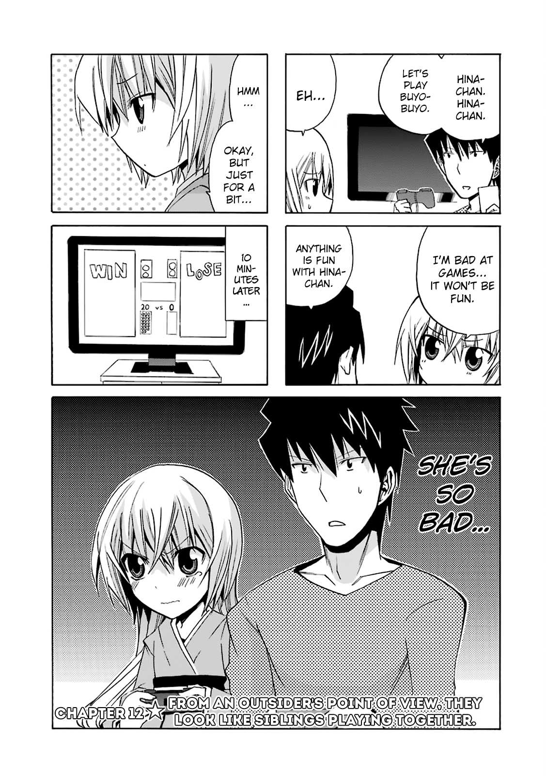 Zettai Reiiki Chapter 12 page 1 - Chapter 12 : From an outsider's point of view, they look like siblings playing to...