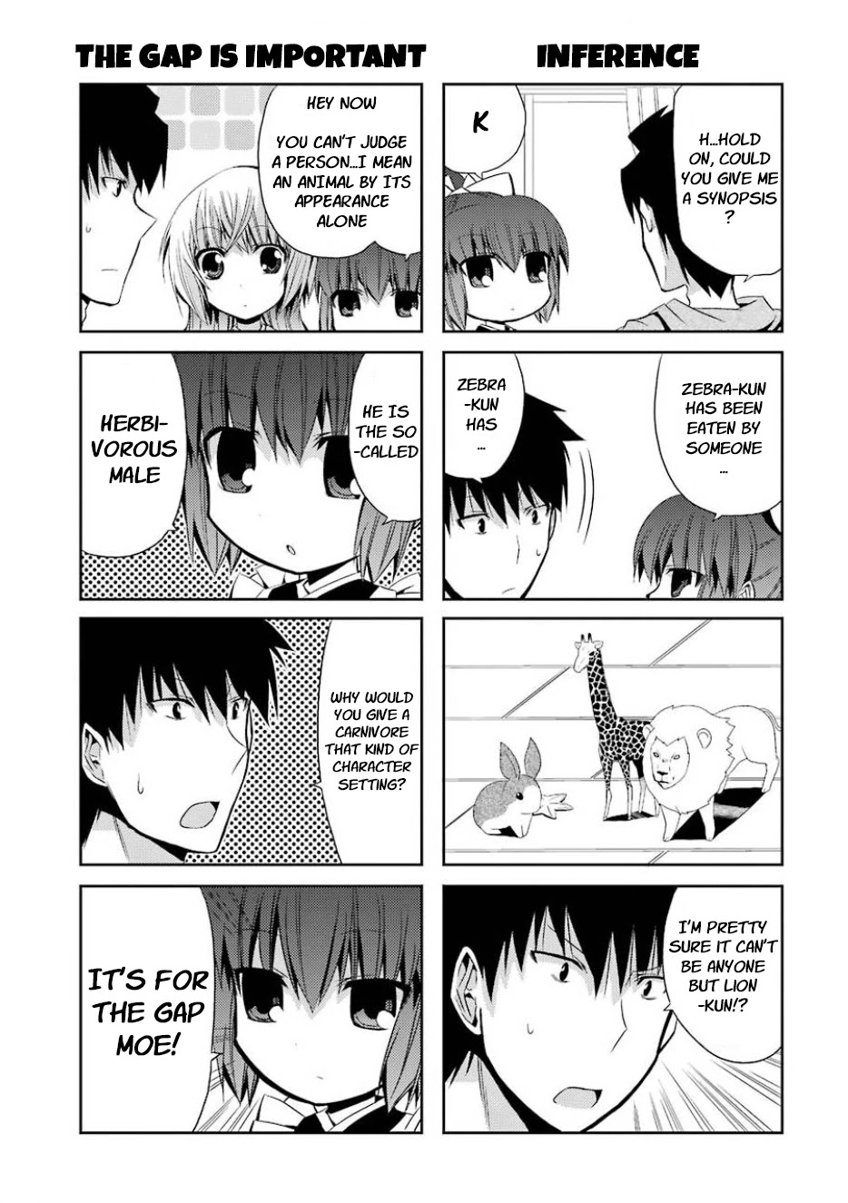 Zettai Reiiki Chapter 14 page 3 - Chapter 14: Otters and Sea Otters Are Both Animals