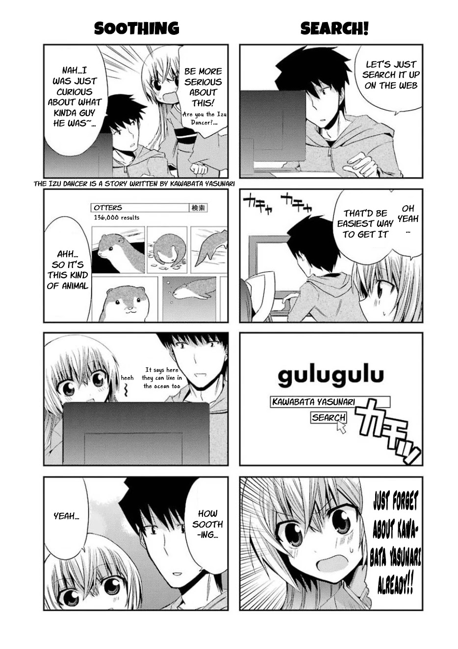 Zettai Reiiki Chapter 14 page 7 - Chapter 14: Otters and Sea Otters Are Both Animals