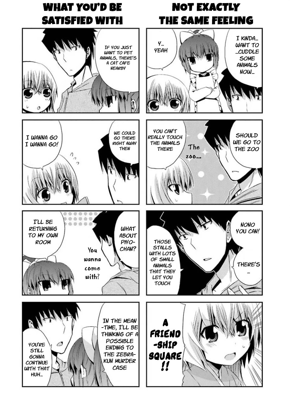 Zettai Reiiki Chapter 14 page 8 - Chapter 14: Otters and Sea Otters Are Both Animals