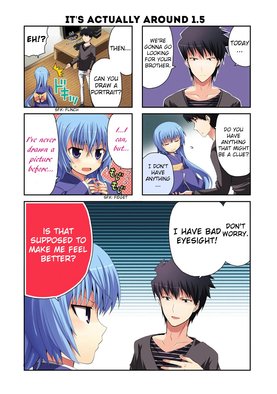 Zettai Reiiki Chapter 4 page 3 - Chapter 4 : Searching isn't as Easy as it Sounds