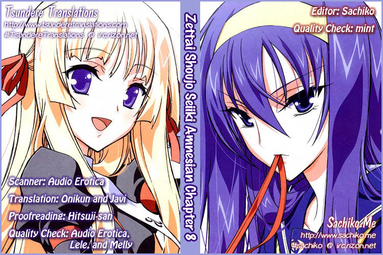 Zettai Shoujo Seiiki Amnesian Chapter 8 page 38 - Chapter 8