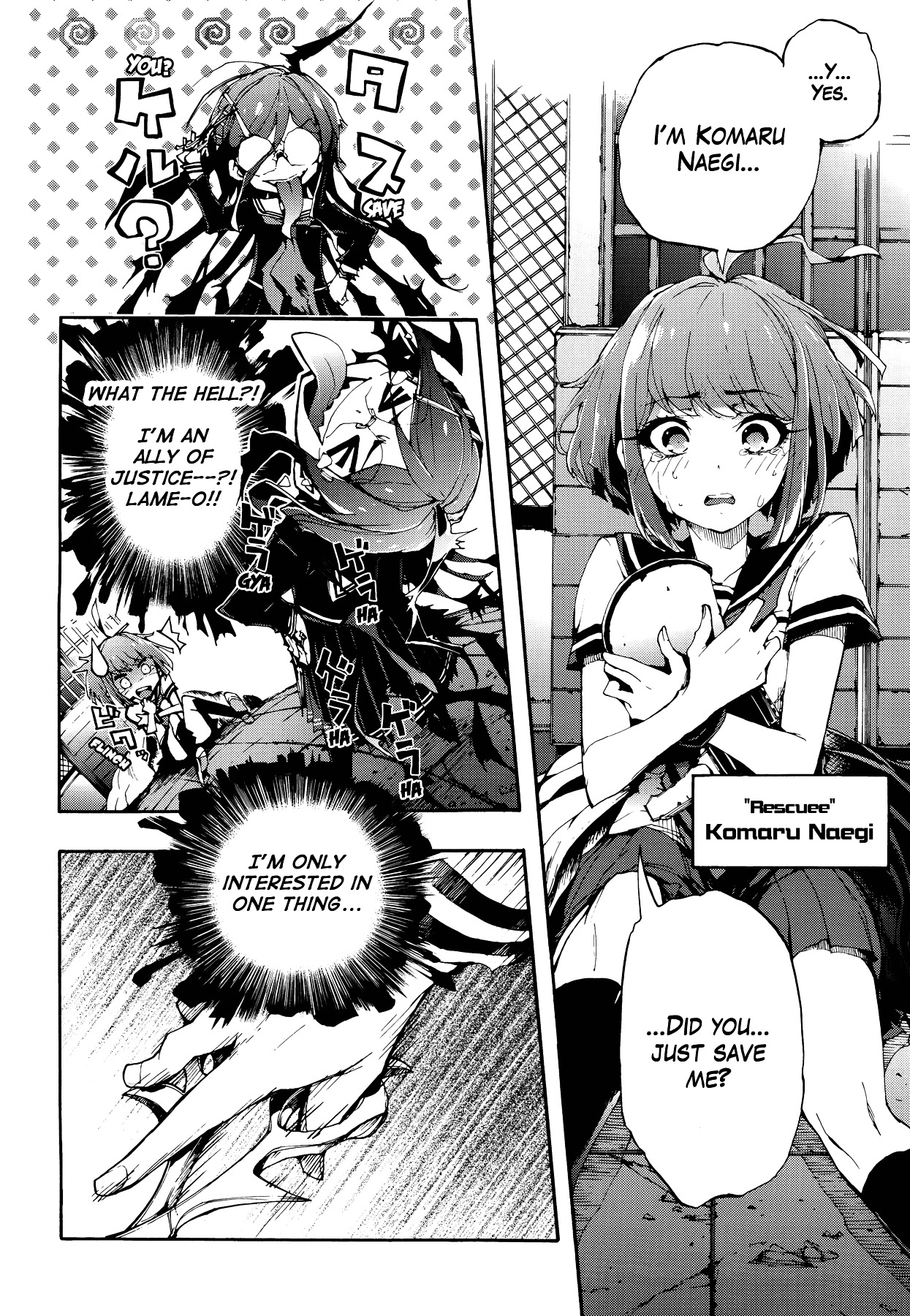 Zettai Zetsubou Shoujo - Danganronpa Another Episode - Genocider Mode Chapter 1 page 15 - Chapter 1 : The Demon that Cries Out Love from the Depths of Hell