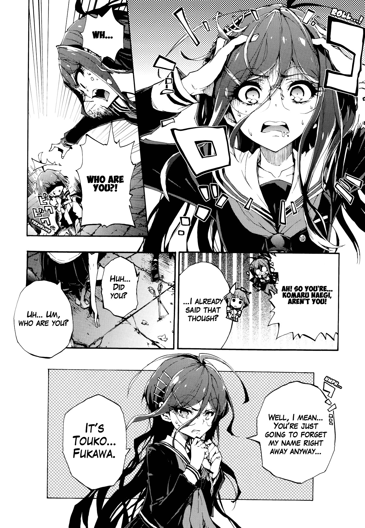 Zettai Zetsubou Shoujo - Danganronpa Another Episode - Genocider Mode Chapter 1 page 17 - Chapter 1 : The Demon that Cries Out Love from the Depths of Hell