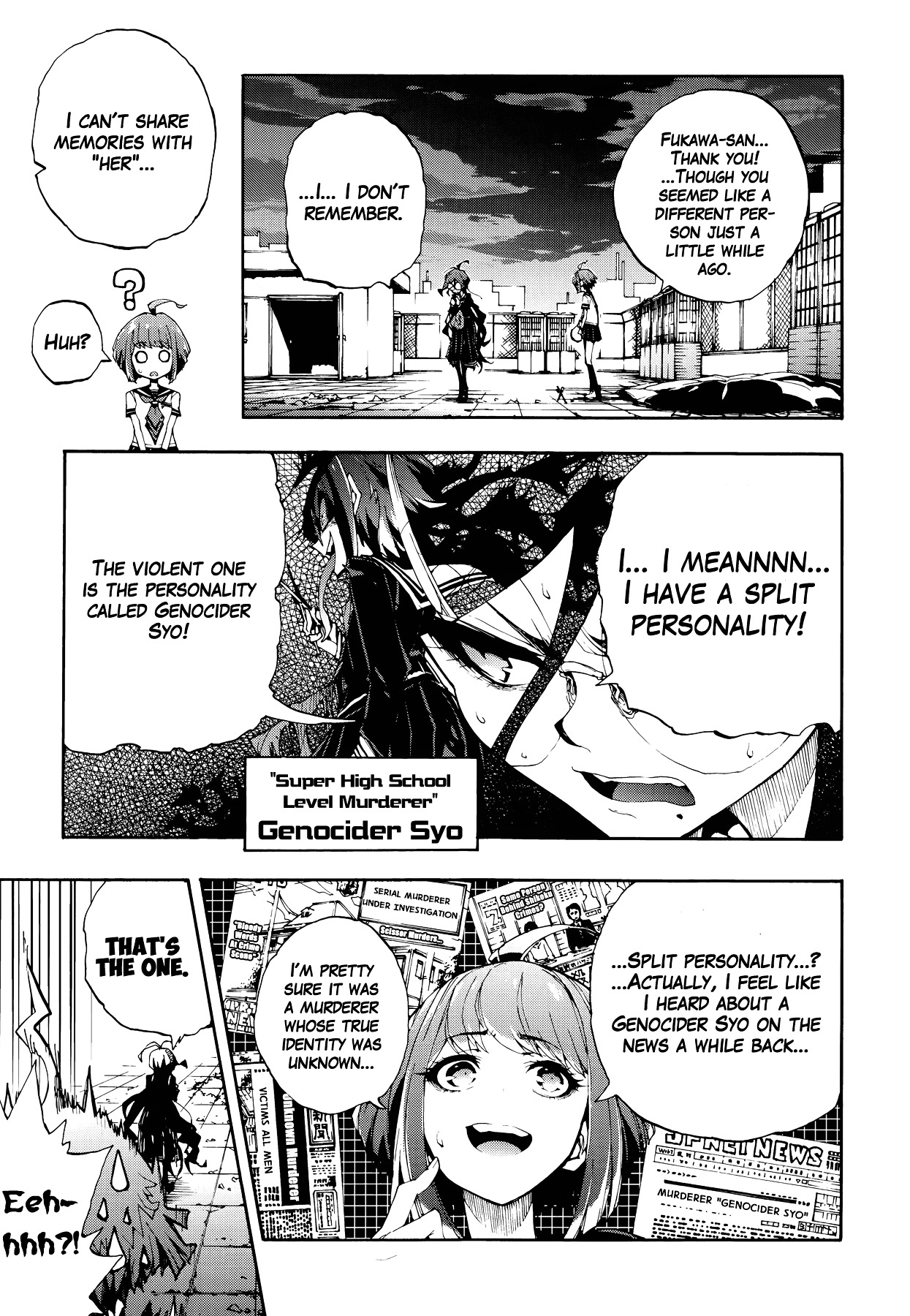 Zettai Zetsubou Shoujo - Danganronpa Another Episode - Genocider Mode Chapter 1 page 18 - Chapter 1 : The Demon that Cries Out Love from the Depths of Hell