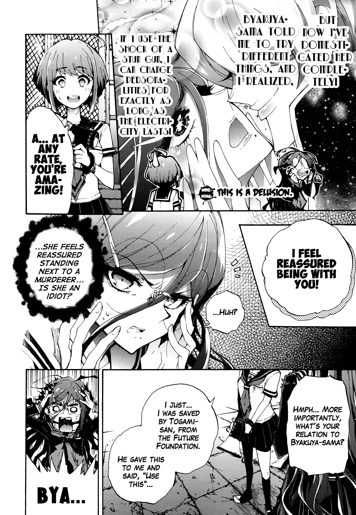 Zettai Zetsubou Shoujo - Danganronpa Another Episode - Genocider Mode Chapter 1 page 19 - Chapter 1 : The Demon that Cries Out Love from the Depths of Hell