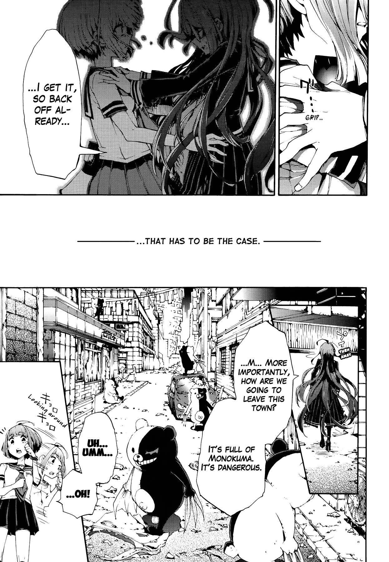Zettai Zetsubou Shoujo - Danganronpa Another Episode - Genocider Mode Chapter 1 page 30 - Chapter 1 : The Demon that Cries Out Love from the Depths of Hell