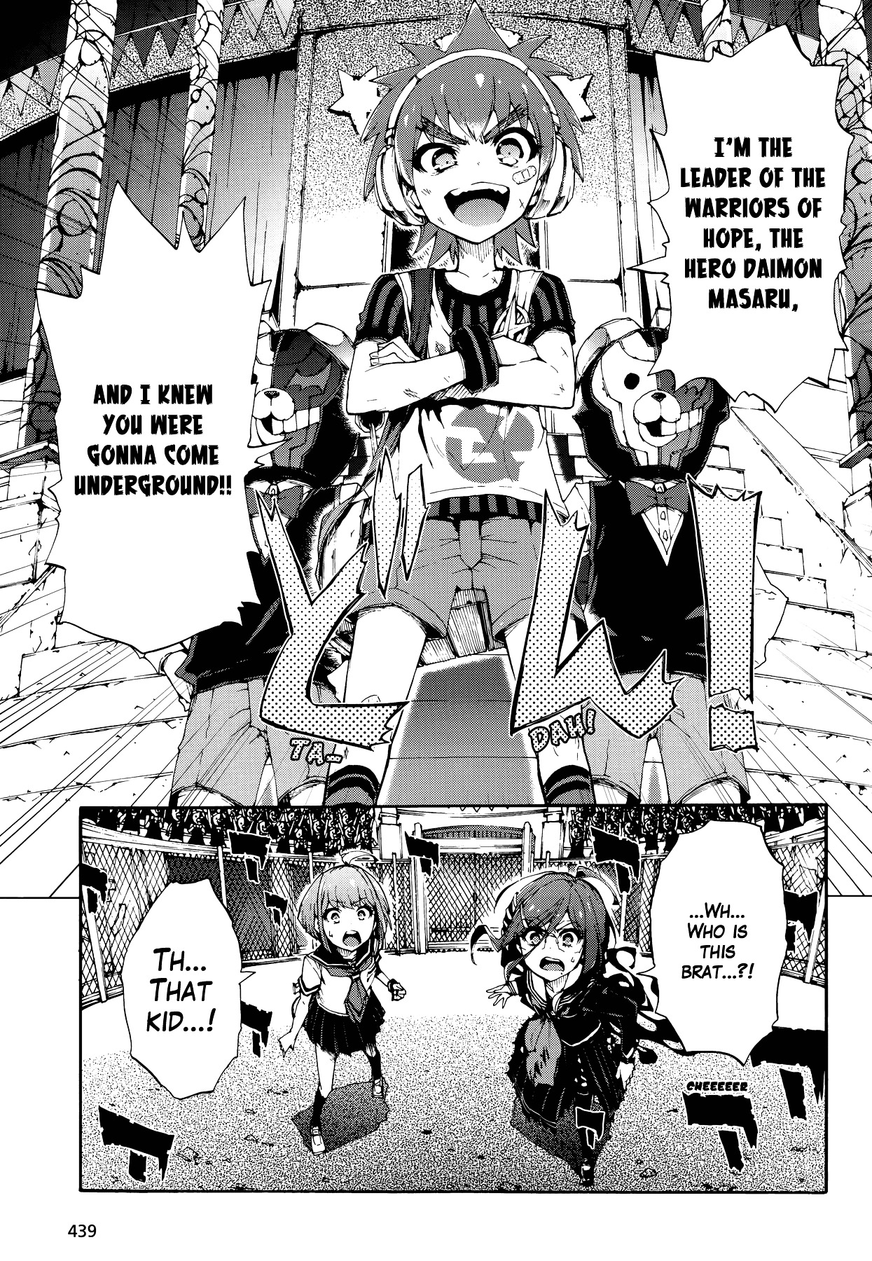 Zettai Zetsubou Shoujo - Danganronpa Another Episode - Genocider Mode Chapter 1 page 34 - Chapter 1 : The Demon that Cries Out Love from the Depths of Hell