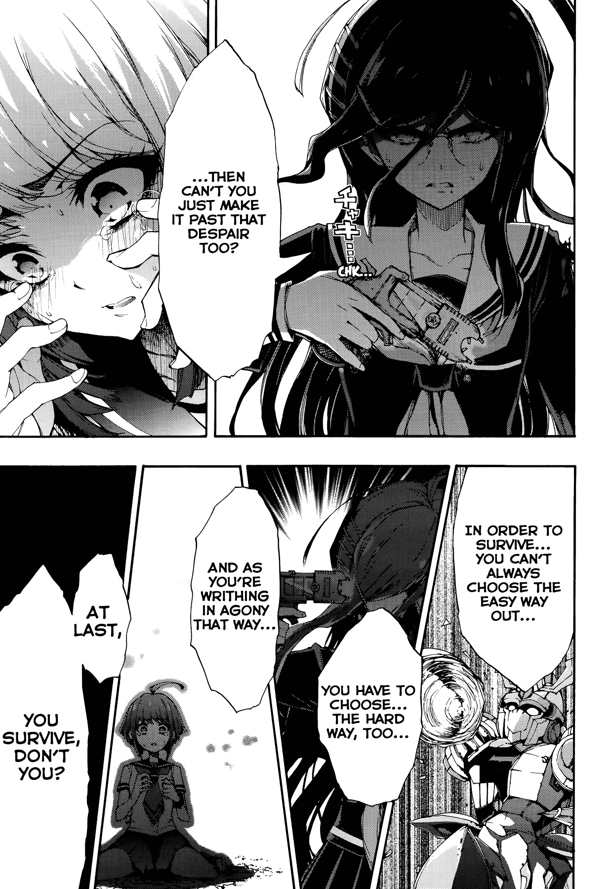 Zettai Zetsubou Shoujo - Danganronpa Another Episode - Genocider Mode Chapter 1 page 41 - Chapter 1 : The Demon that Cries Out Love from the Depths of Hell