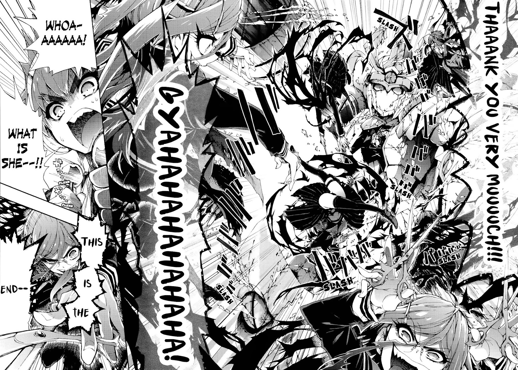 Zettai Zetsubou Shoujo - Danganronpa Another Episode - Genocider Mode Chapter 1 page 44 - Chapter 1 : The Demon that Cries Out Love from the Depths of Hell