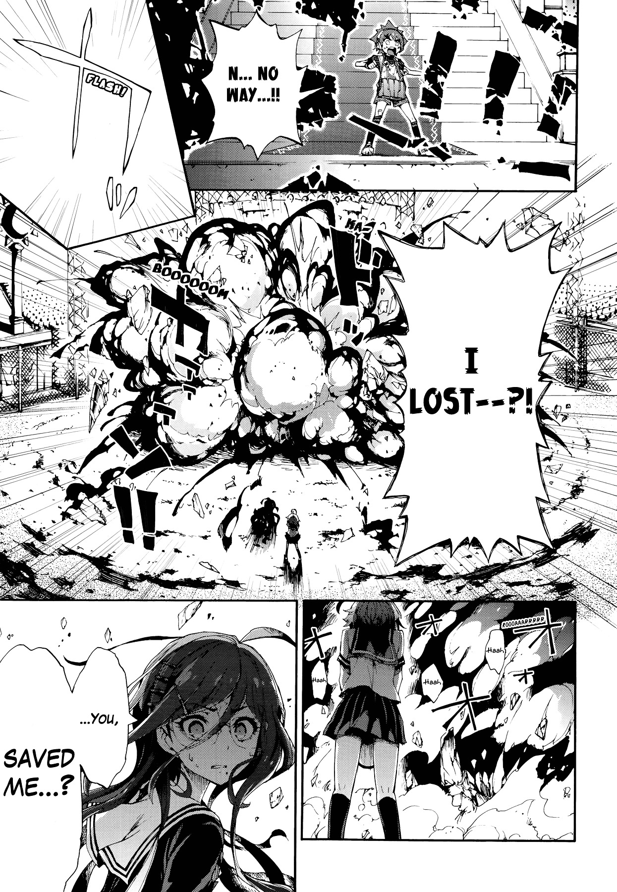 Zettai Zetsubou Shoujo - Danganronpa Another Episode - Genocider Mode Chapter 1 page 48 - Chapter 1 : The Demon that Cries Out Love from the Depths of Hell