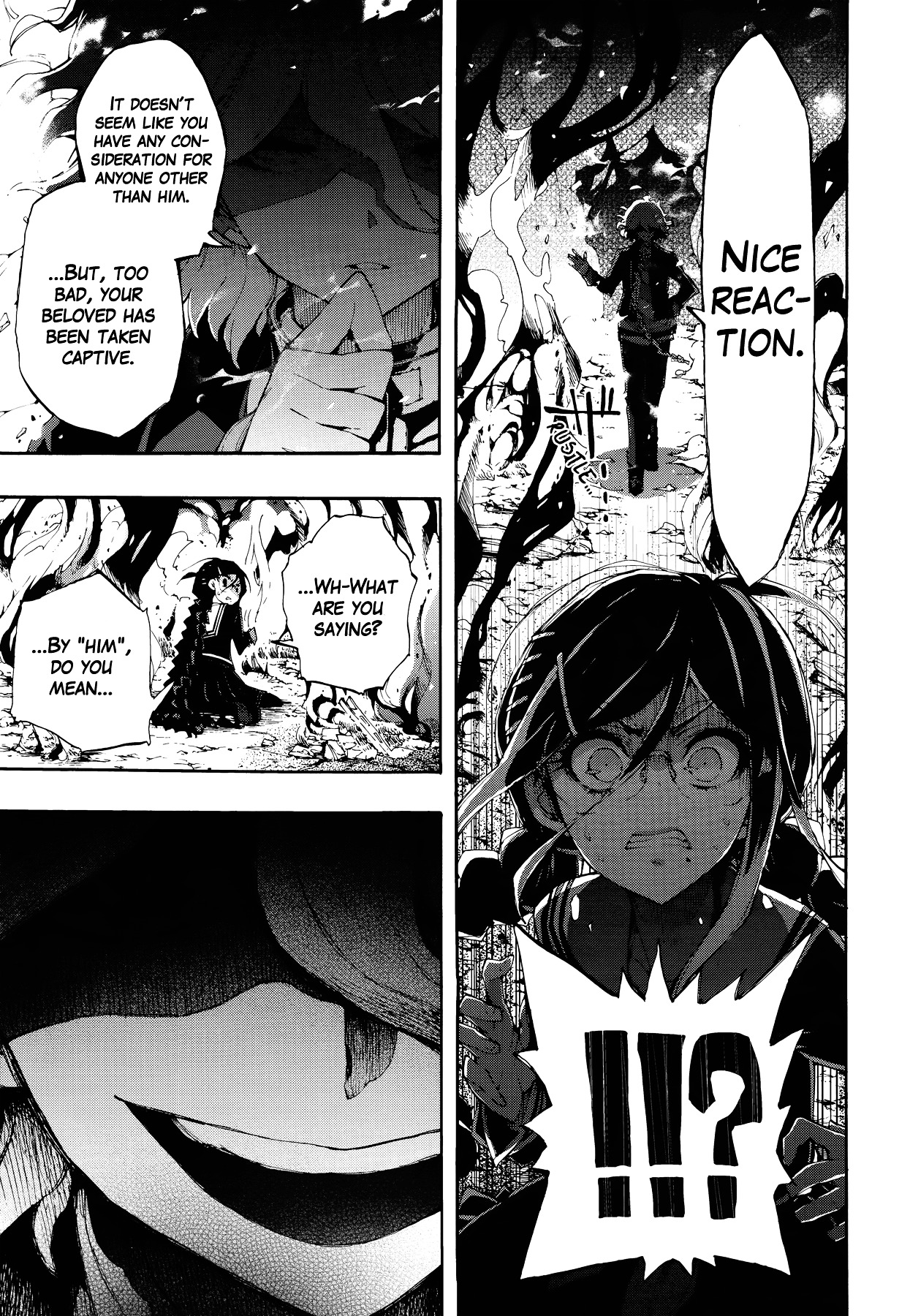 Zettai Zetsubou Shoujo - Danganronpa Another Episode - Genocider Mode Chapter 1 page 7 - Chapter 1 : The Demon that Cries Out Love from the Depths of Hell