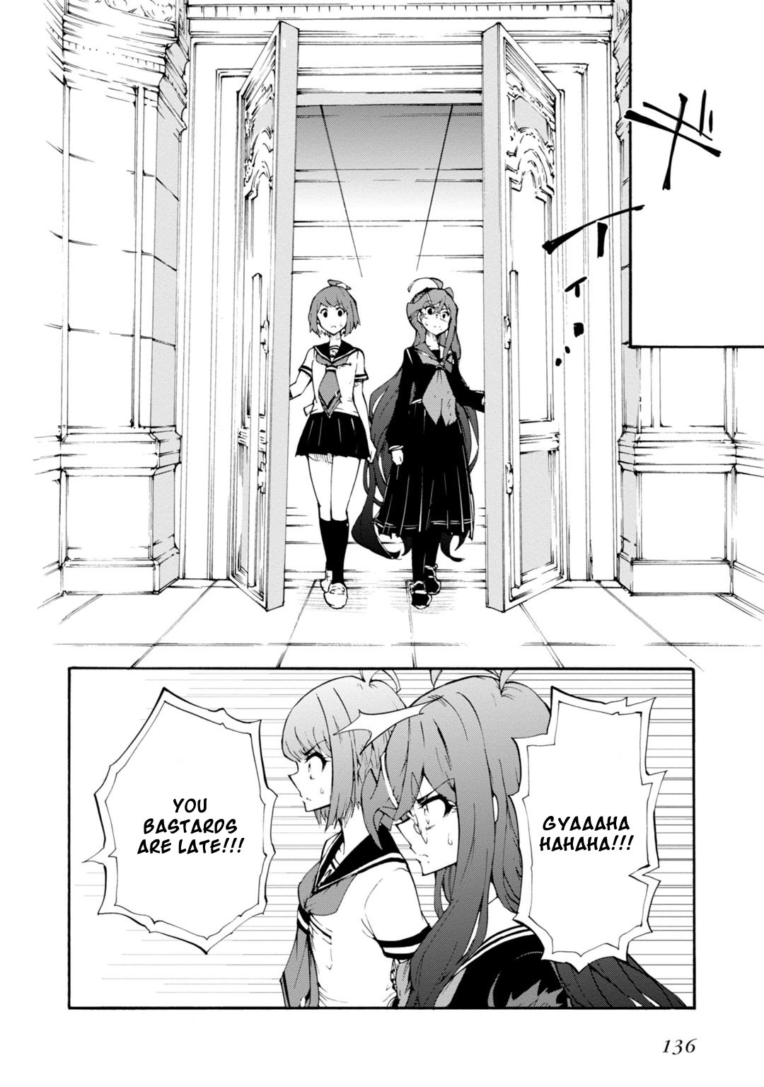 Zettai Zetsubou Shoujo - Danganronpa Another Episode - Genocider Mode Chapter 10 page 12 - Chapter 10: Ultimate Weapon XX