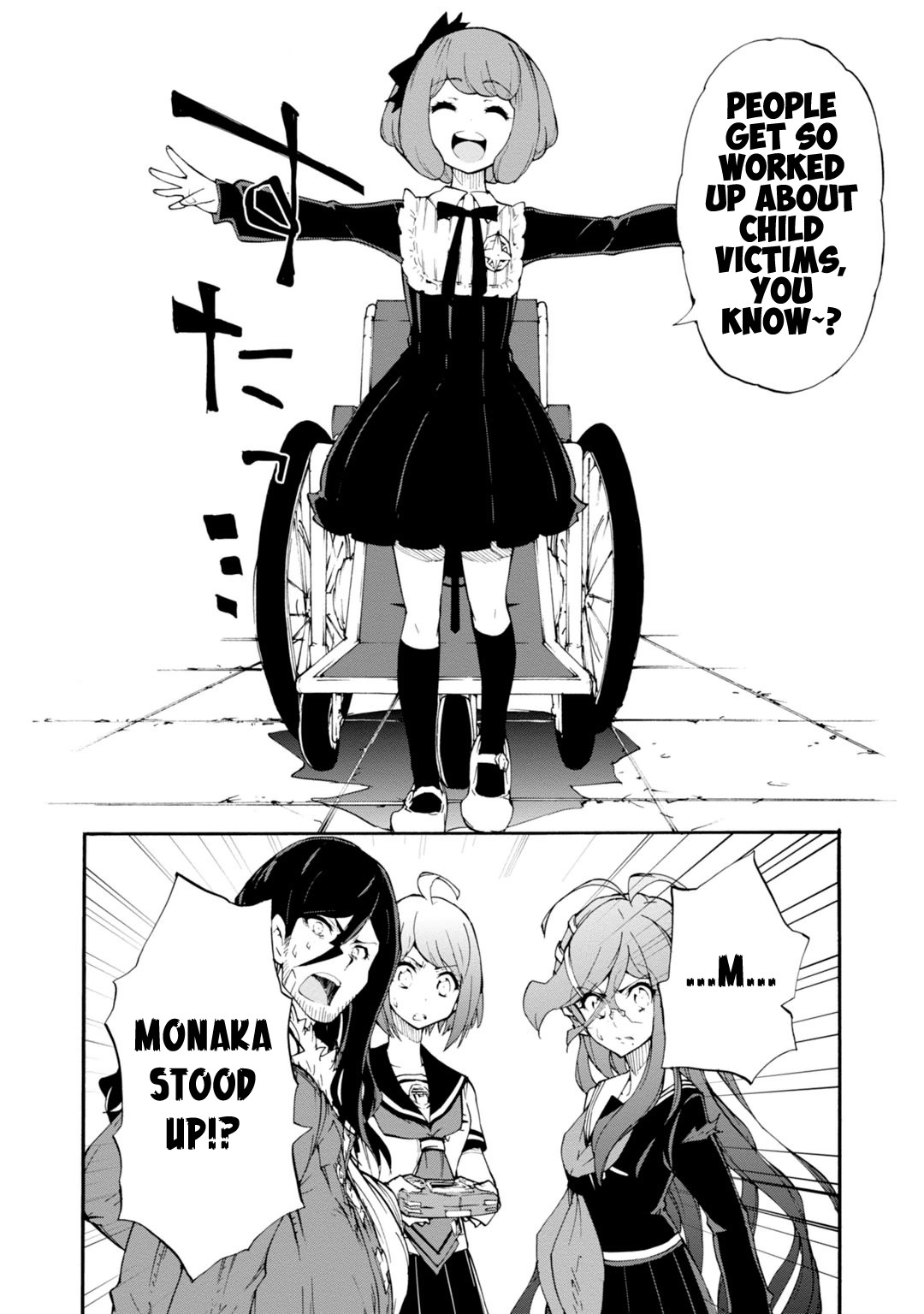 Zettai Zetsubou Shoujo - Danganronpa Another Episode - Genocider Mode Chapter 10 page 28 - Chapter 10: Ultimate Weapon XX
